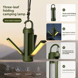 3-Leaf Foldable Camping Lantern & Spotlight (Type-C Rechargeable)-KiperAid KC-3L