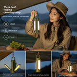 3-Leaf Foldable Camping Lantern & Spotlight (Type-C Rechargeable)-KiperAid KC-3L
