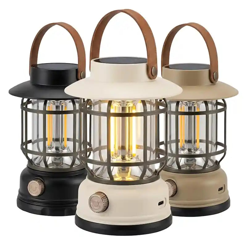 solar camping lantern product